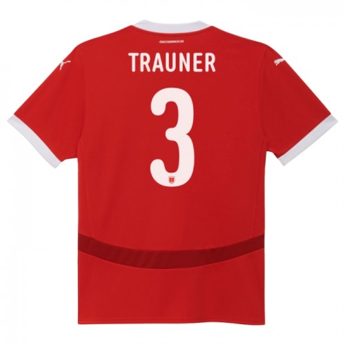 Nogometni Dresovi Austrija Gernot Trauner 3 Domaći Euro 2024 Nogometni Dresovi Austrija Gernot Trauner 3 Domaći Euro 2024